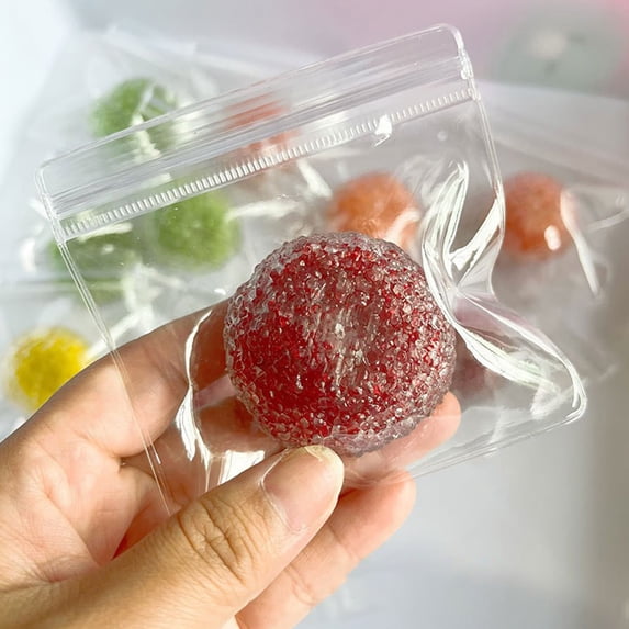 Realistic Food Slow Rebound Squishy Fidget Toys for Adults, TPR Soft Rubber Tactile Gadget, Keychain Bag Charm Desktop Decor Assorted Styles 1 Pack