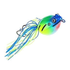 Realistic Frog Baits Professional Floating Soft Frog Lures Artificial 3D Eye for Freshwaters and Saltwater Fishing