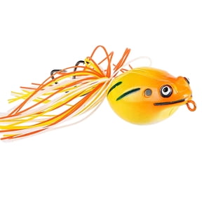 Realistic Frog Baits Professional Floating Soft Frog Lures Artificial 3D Eye for Freshwaters and Saltwater Fishing