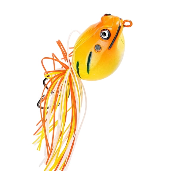 Realistic Frog Baits Professional Floating Soft Frog Lures Artificial 3D Eye for Freshwaters and Saltwater Fishing