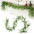 thumbnail image 1 of Realistic Garland Christmas Simulation Rattan Decoration Christmas Rattan Home Decoration Artificial Needle Rattan In Stock Christmas Garland For Stairs, 1 of 9