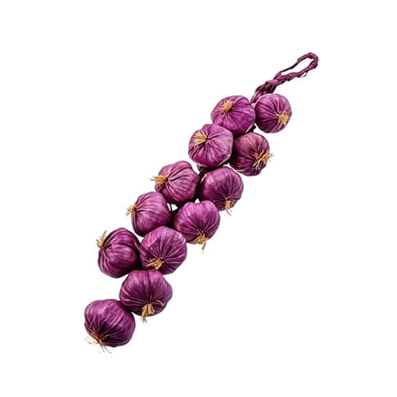 Realistic Garlic String Halloween Photo Prop Decorative Vegetable For Home And Party Flowers Christmas Wedding Details Props Wedding Garland Winter Planter Decorations Outdoor Wedding Items for