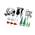 thumbnail image 1 of Realistic Golfing Vehicle Cake Decoration With Removable Flags For Sports Enthusiasts Incidents, 1 of 8