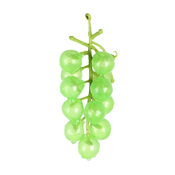 Realistic Grape Vine Cluster Desktop Fruit Ornament For Home Kitchen Centerpiece