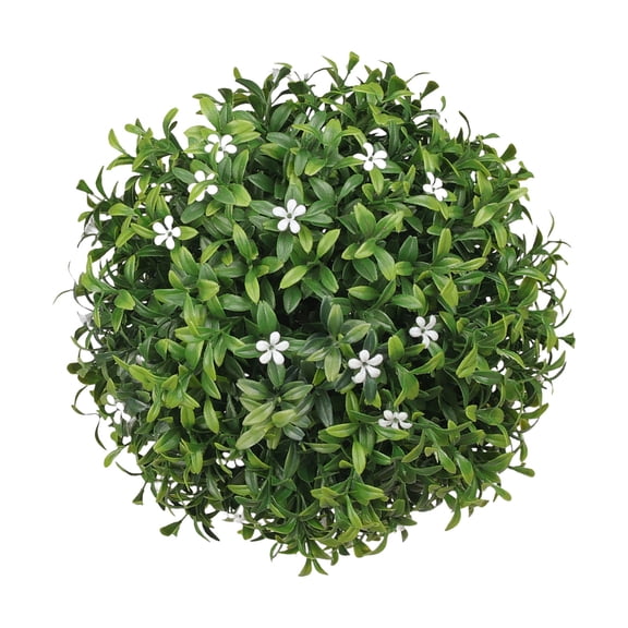 Realistic Grass Hanging Sphere Artificial Topiary For Yard Backyard Wedding Centerpieces