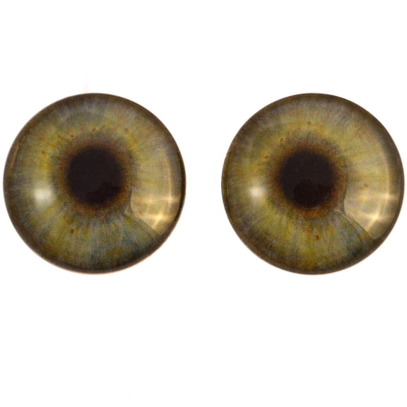 Realistic Green Human Glass Eyes
