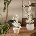 thumbnail image 1 of Realistic Green Plant in Ceramic Pot, 1 of 7