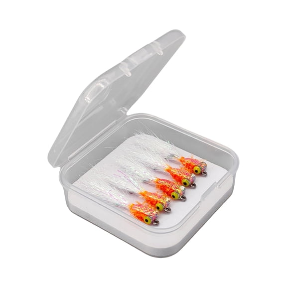 Realistic Hair Tail Lures Fly Fishing Baits With 3D Eyes Attracting Fish And Coated Hook For Surfs Swamps & Lake Fishing