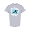thumbnail image 1 of Realistic Hammer Shark T-Shirt Men -Image by Shutterstock, Male Large, 1 of 2