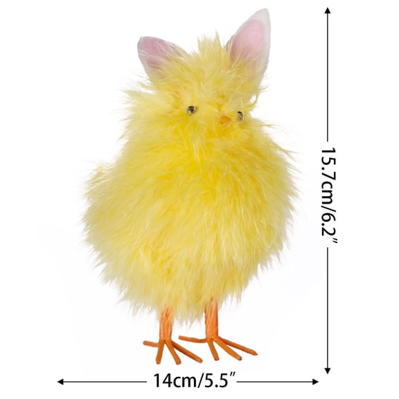 Realistic Hen Rooster Chick Plush Toy Simulation Farm Animal Figure For Kids Decorative Ornament Easter Day Gift
