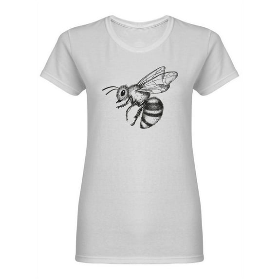 Realistic Hornet Design Shaped T-Shirt Women -Image by Shutterstock, Female x-Large