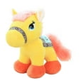 thumbnail image 1 of Realistic Horse Plush Toy – 9.8" Soft Cuddly Horse Stuffed Animal, Cute Farm Animal Plushie for Home Décor, Sofa & Bed Display, Birthday Gift, Valentine’s Day Present, Christmas Decoration (Yellow), 1 of 5