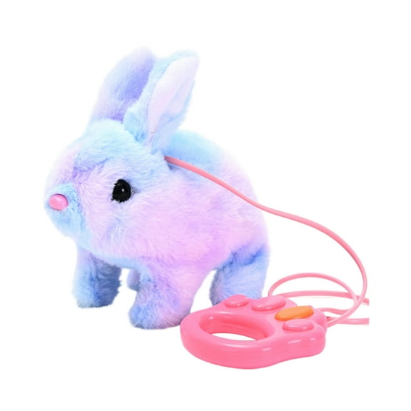 Realistic Jumping Bunny Toy for Kids - Interactive Shaking Ears and Voice Response, Engaging Companion for Playtime