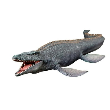 Realistic Large Mosasaurus Mode Black Dinosaur 286 g