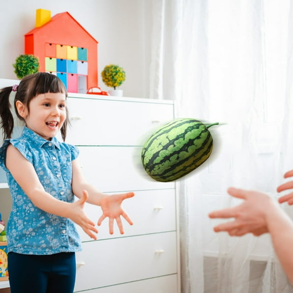 Realistic Large Watermelon Pillow Doll - Giant Fruit Shaped Stuffed Toy, Soft Home Decor & Cuddle Pillow for Kids Room, Unique Gift A