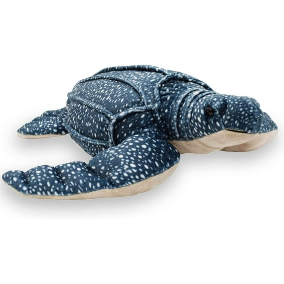 Realistic Leatherback Sea Turtle Stuffed Animal Plush Toy, Lifelike Ocean Animal Plushies, Simulation Animal Doll