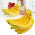 thumbnail image 1 of Realistic Lifelike Artificial Banana Bunch Fruit Decorative Food Model Display Photography Props Kitchen Wedding Home Party Decor - 7 Heads, 1 of 6