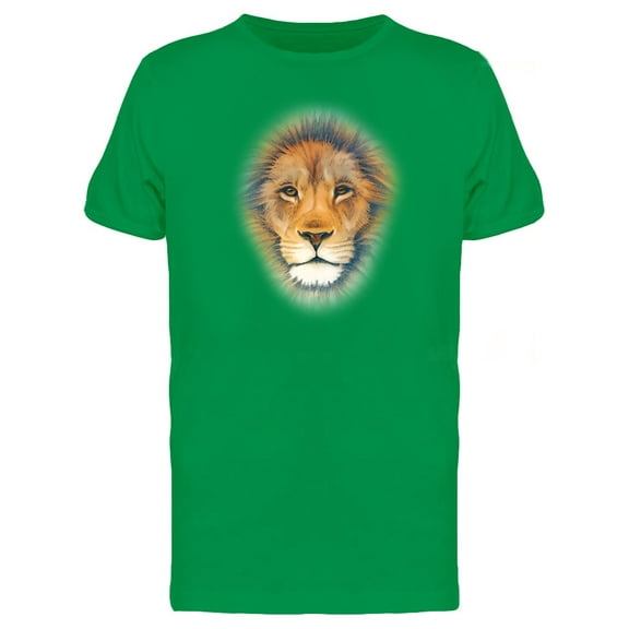 Realistic Lion Fading Away Tee Men's -Image by Shutterstock