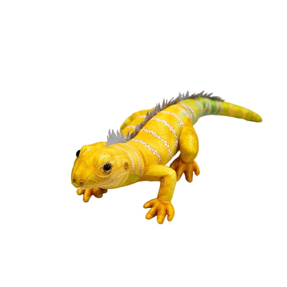 Realistic Lizard Plush Toy Chameleon Dolls Reptile Plush Toys Mane Lizards Wild Animal Toy Gifts for Boys Girls Length 19.6 Inch