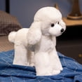 thumbnail image 1 of Realistic Poodle Stuffed Animal, Long-Legged Plush Dog Toy, Ultra-Soft Cuddly Puppy, Lifelike Design, Perfect Gift for Pet Lovers, Nursery Decor, 1 of 6
