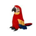 thumbnail image 1 of Realistic Macaw Parrot Figurine, Artificial Bird for Home Garden Decoration, Birthday Gift for Bird Lovers and Nature Enthusiasts 10 Inch Red, 1 of 4