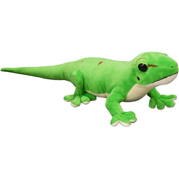 Realistic Madagascar Day Gecko Stuffed Animal Plush Toy, Lifelike Animal Plushies Simulation Animals Doll