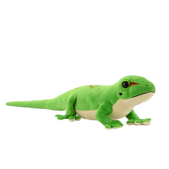 Realistic Madagascar Day Gecko Stuffed Animal Plush Toy, Lifelike Animal Plushies