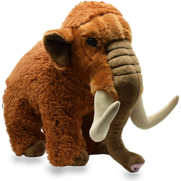 Realistic Mammoth Plush, Lifelike 12.9" Mammuthus Stuffed Animal, Soft Mammoth Plushies, Stuffed Toy, Cuddly Toys
