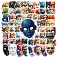 thumbnail image 1 of Realistic Mask Stickers, Waterproof Mask Sticker for Water Bottle Laptop Phone Cases Planner Skateboard Luggage Helmet Party Favor Decor, Ideal for Adults Teens Teacher Rewards, 1 of 9