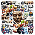thumbnail image 1 of Realistic Mask Stickers, Waterproof Mask Sticker for Water Bottle Laptop Phone Cases Planner Skateboard Luggage Helmet Party Favor Decor, Ideal for Adults Teens Teacher Rewards, 1 of 9