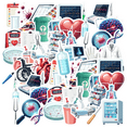 thumbnail image 1 of Realistic Medical Science Stickers, Waterproof Medical Science Sticker for Water Bottle Laptop Phone Cases Planner Skateboard Luggage Helmet Party Favor Decor, Ideal for Adults Teens Teacher Rewards, 1 of 8