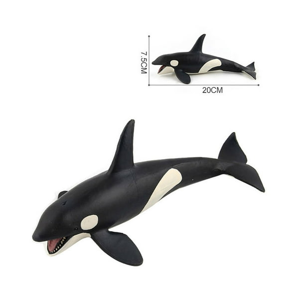 Realistic Mini Ocean Animal Models Sea Creatures Action Models Figurines Whale Ornaments Educational Toys For Boys Girls Children