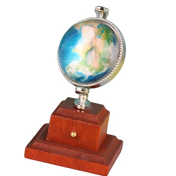 Realistic Miniature Earth Sphere Small World Globle for Dollhouses Decoration and Childrens Educational Playtimes