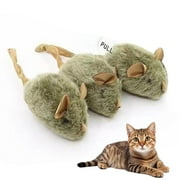 Realistic Mouse Cat Toy With Soothing Music And Calming Vibrations For Interactive Play And Anxiety Relief