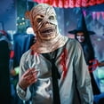 thumbnail image 1 of Realistic Mummy Halloween Mask - Terrifying Bandage Face Costume for , Masquerade, Carnival & Steampunk Parties, Breathable & Comfortable Scary Mask for Pranks & Halloween Fun, 1 of 8