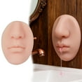 thumbnail image 1 of Realistic Nose Shape Wall-Mounted Soap Dispenser, Funny Silicone Realistic Nose Snot Soap Holder for Bathroom, Novelty Refillable Shower Liquid Dispenser Containers Decor Gag Gifts, 1 of 6