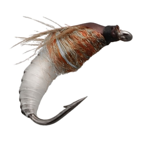 Realistic Nymph Scud Fly For Trout Fishing Artificial Insect Bait Lure Scud Worm
