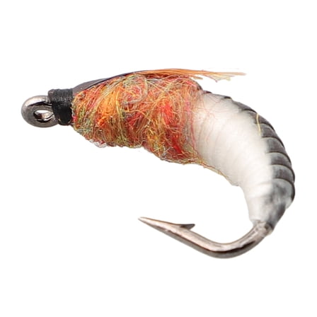 Realistic Nymph Scud Fly for Trout Fishing Artificial Insect Bait Lure Scud Worm