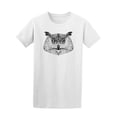 thumbnail image 1 of Realistic Owl Drawing T-Shirt Men -Image by Shutterstock, Male 3X-Large, 1 of 2