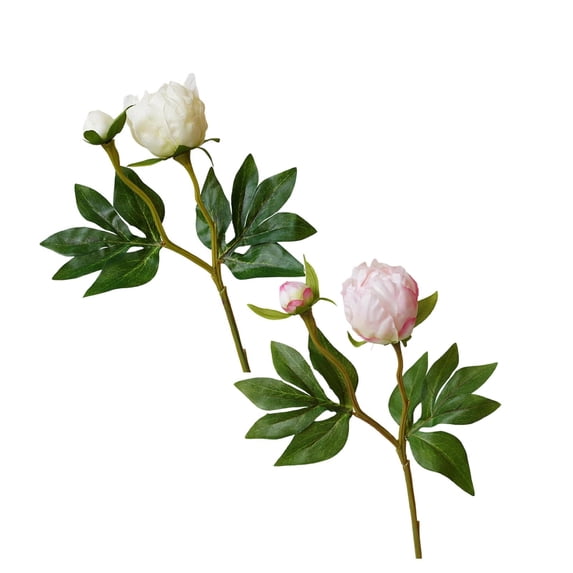 GleamNest Artificial Peony Bouquet