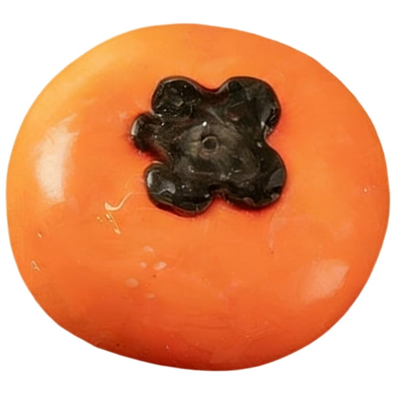 Realistic Persimmon Fluid Sensory Accessory fidget toys Squishy for Adult Office Decompression, Soft Silicone Desktop Decoration for Workplace Stress Relief