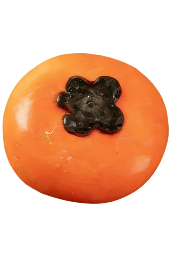 Realistic Persimmon Fluid Sensory Accessory fidget toys Squishy for Adult Office Decompression, Soft Silicone Desktop Decoration for Workplace Stress Relief