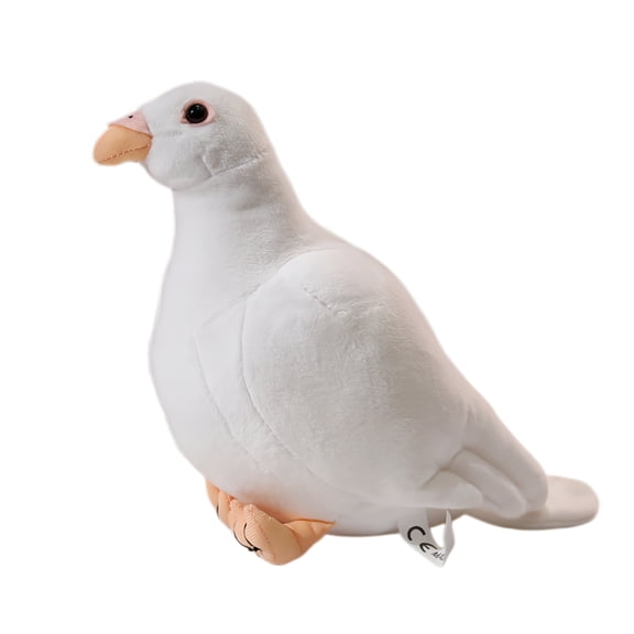 Realistic Pigeon Plush Toys Soft Lifelike Pigeons Birds Stuffed Animals Toy Collection Model Gifts