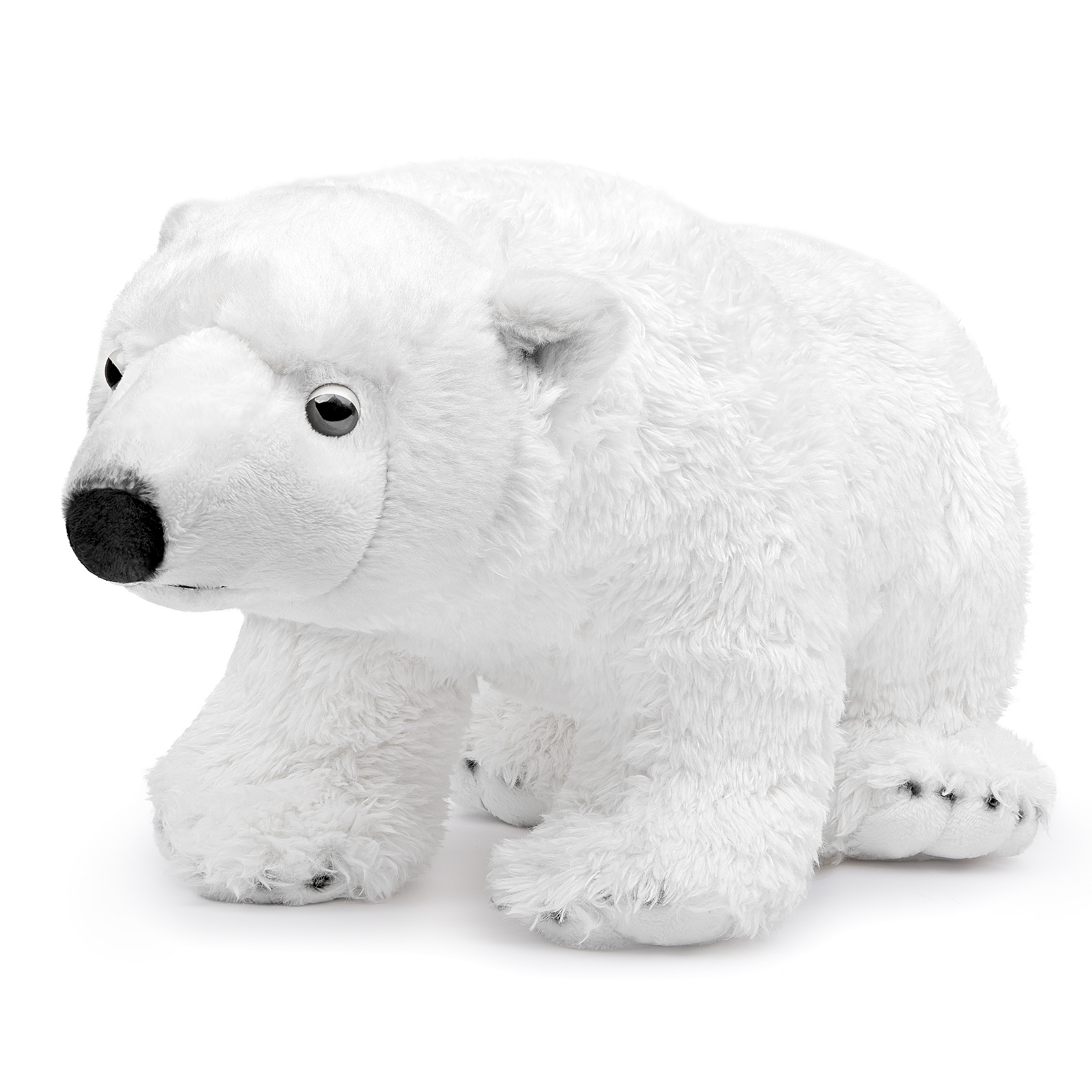 Realistic Polar Bear Stuffed Animal Soft Bear Plush Toy Lifelike 