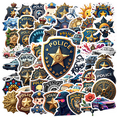thumbnail image 1 of Realistic Police Theme Stickers, Waterproof Police Theme Sticker for Water Bottle Laptop Phone Cases Planner Skateboard Luggage Helmet Party Favor Decor, Ideal for Adults Teens Teacher Rewards, 1 of 9