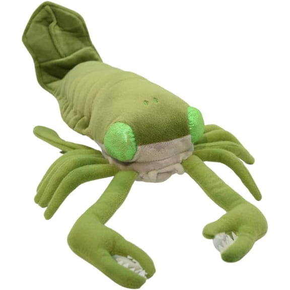 Realistic Pterygotus Stuffed Animal Plush Toy, Lifelike Animal Plushies, Simulation Pterygotus Doll