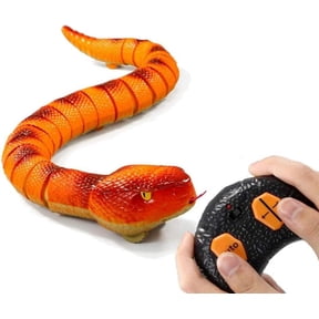 Realistic RC Snake Toy Remote Control Snake, Infrared Receiver, Electric Pet, Prank & Party Favor for Kids & Adults