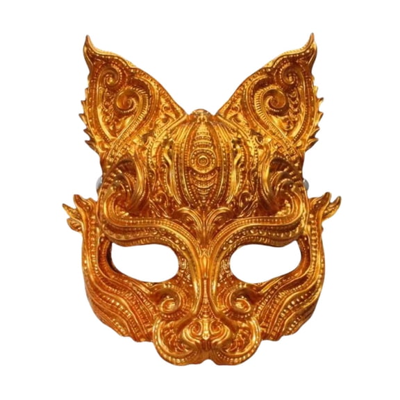 Realistic Rabbit Mask,Full Face Chinese Style Mask,Resin Bunny Masks Fancy Dress for Halloween Carnival Party