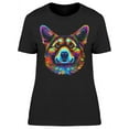 thumbnail image 1 of Realistic Rainbow Corgi T-Shirt Women -Image by Shutterstock, Female 3X-Large, 1 of 2