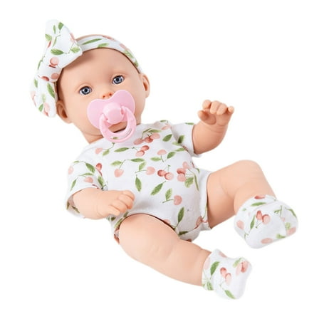 Realistic Reborn Baby Dolls - 12 Inch Real Life Baby Dolls Girl Lifelike Baby Doll with Accessories Cute Infant Figurine Gifts for Teens Girls Boys Toddlers Kids 3+ Years Old